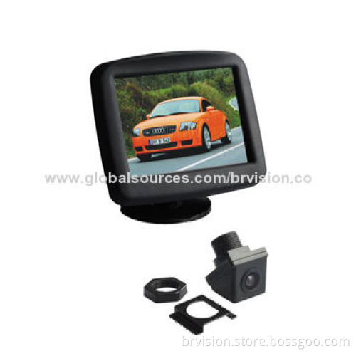 Car rear view system with 3.5-inch digital monitor and wide view angle waterproof cameraNew